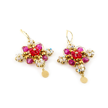 'Scarlet Stars' Earrings